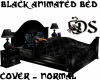 Black Animated Cover bed