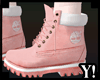 Kawaii Pink Boots - M