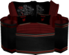 DV  Goth Snuggle Chair