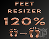 Foot Scaler 120% [M]