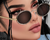 (M) Adel Black Glasses