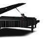 black rain drop piano