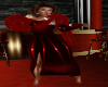 TEF HOLIDAY RED FUR/GOWN