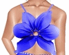 Flower Light Blue Dress