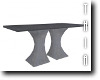 Simple metal table