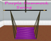 Purple Hammock Swing