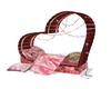 Isa-Heart Bed Romantic