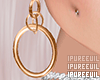 Hoops Earrings Gold
