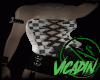 White Check Corset