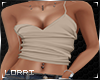 Beige off shoulder cami