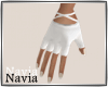 Short White Gloves