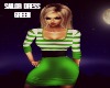 *S* Sailor Dress Green