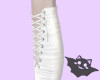 ☽ White Boots
