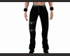 Black belted pants