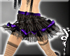 [W] Ruffled Skirt Purple