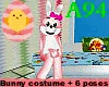 Bunny girl costume 