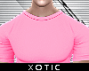 Pink Muscle Crop Top