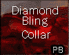(PB)Diamond Bling Collar