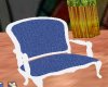 Blue Crocodile Chair