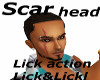 Scar head&lick action DD