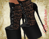 Black Lace Boots