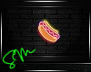 Transp. Hot Dog Sign