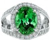 *Green Diamond Ring