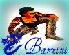 Barzini snake suit pant
