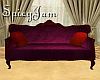 Victorian Couch R Purple