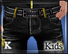 K| Kids Black Jeans