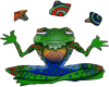 Jugglin Frog