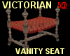 !@ Antique vanity seat