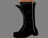sw black silver boots