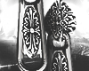Zipper earrings