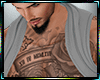 Rolled Tank Grey+Tatt