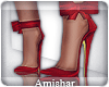 A|M - X-Mas Red Heels
