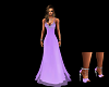 Lavender Gown- Diamonds
