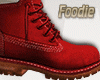 Red Boots Winter