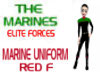 TNG Marine Uniform Red F