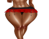 *LB* Red black skirt