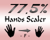 Hands Scaler 77,5%