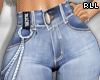 Bitch Jeans Blu RLL Derv