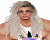 CURLY  BLONDE LONG HAIR