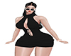 Halter black dress