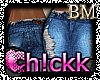 !C! BM|Blu Listed Jeans