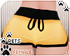 [Pets]Shorts | yellow RL