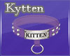 -K- Kitten Purple Collar