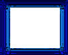 Blue glass Photo frame