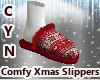 Comfy Xmas Slippers