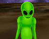 ! Green Female Alien
